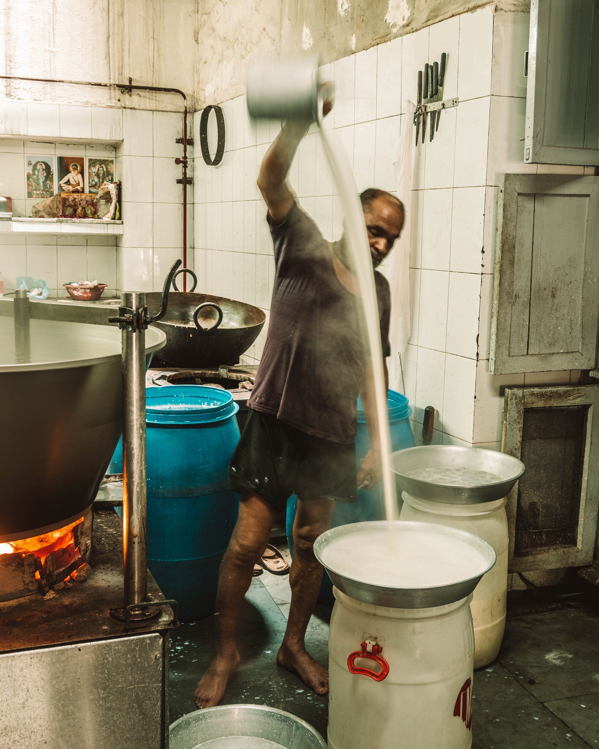 Lassi at Gian Di Lassi Amritsar Punjab India